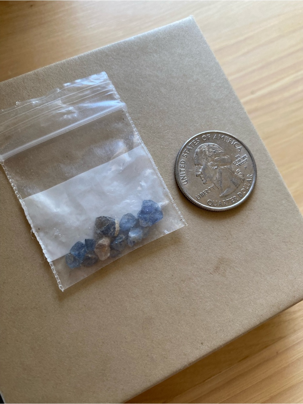 Genuine Yogo Sapphire Chips